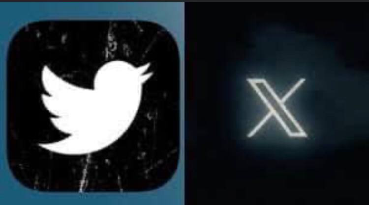 Twitter rebrand to “x” and twitter logo